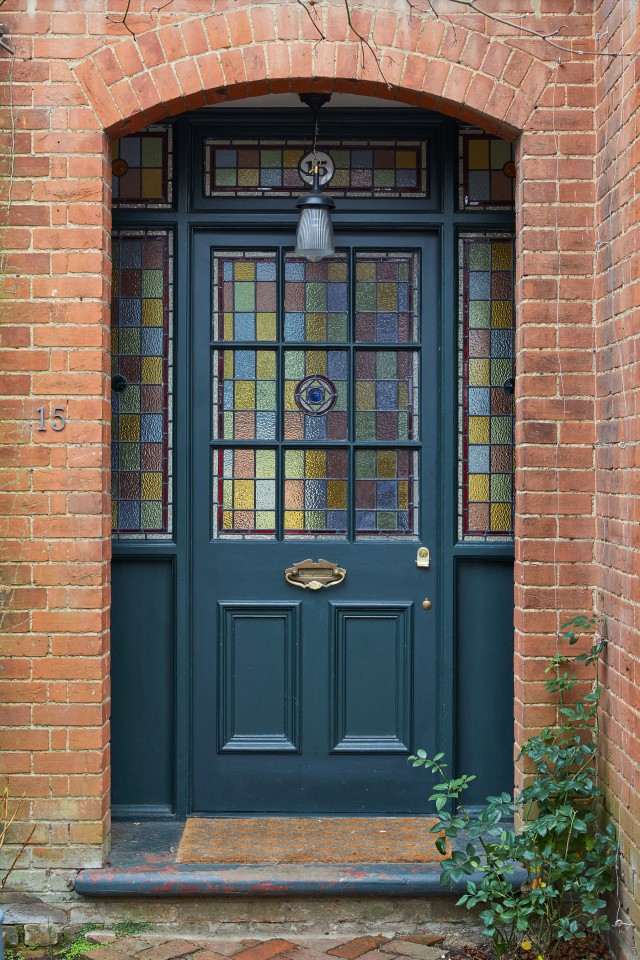 stained glass door planning