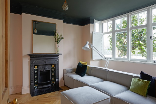 traditional lounge colourful