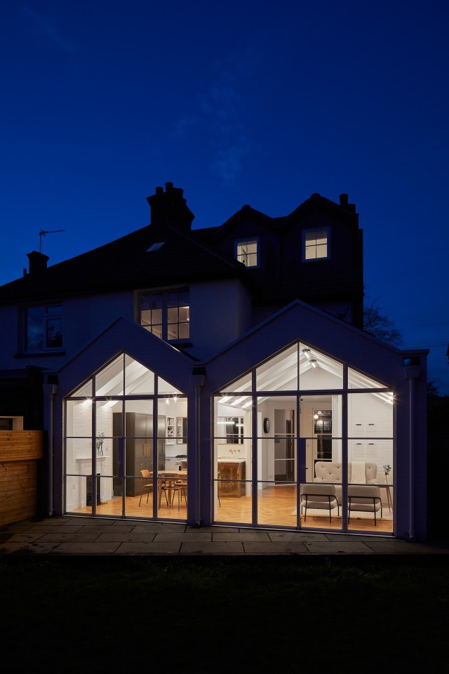 zig zag brickwork extension 