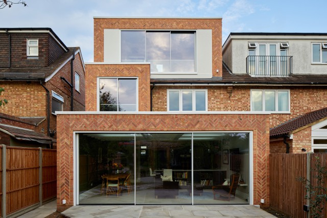 The Herringbone House
