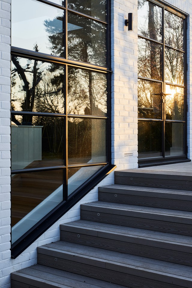 crittall angle door screen