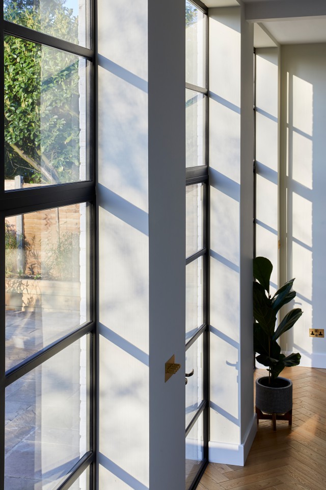 crittall doors piers planning permission