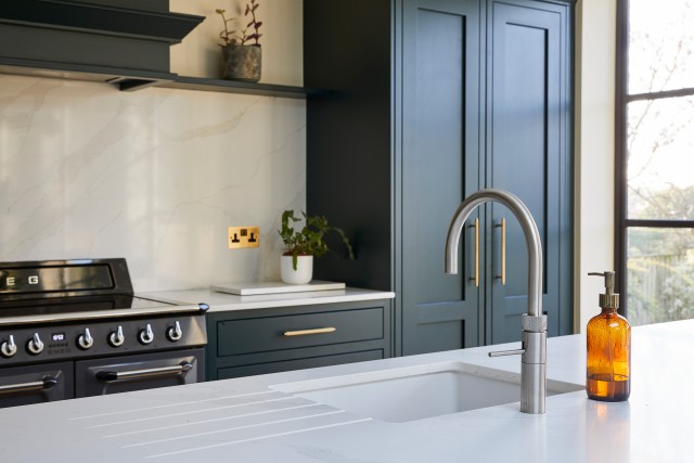 shaker kitchen handpainted