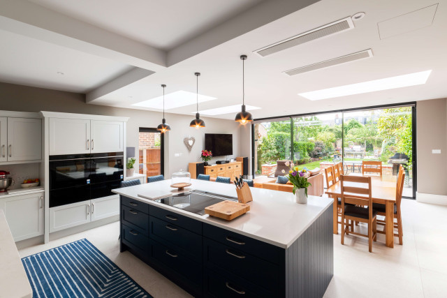 Kitchen Dining Extension Brick Traditional
